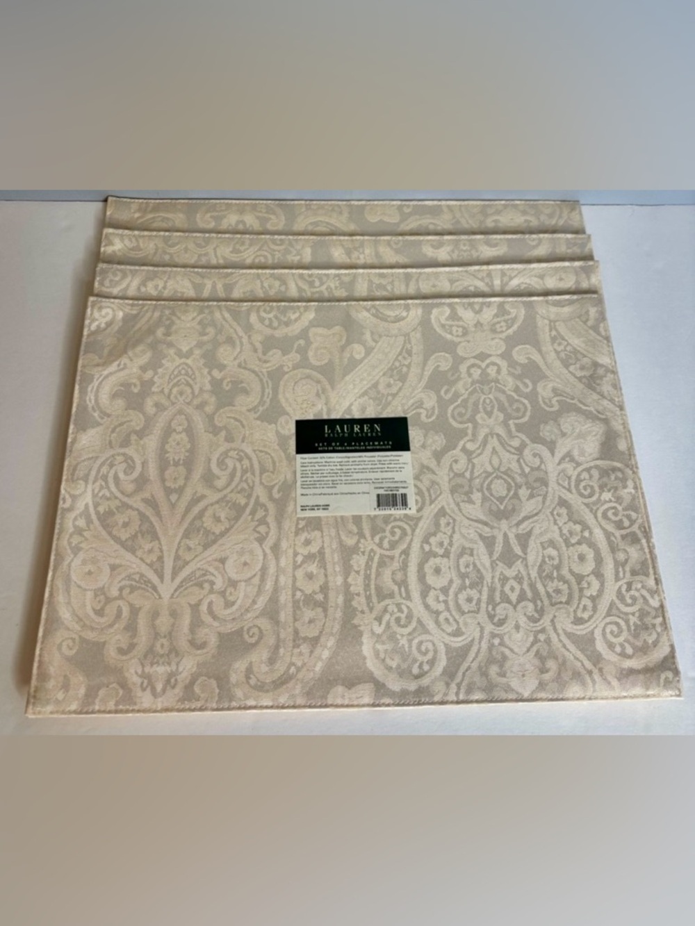 LAUREN RALPH LAUREN PLACEMATS 
(4)